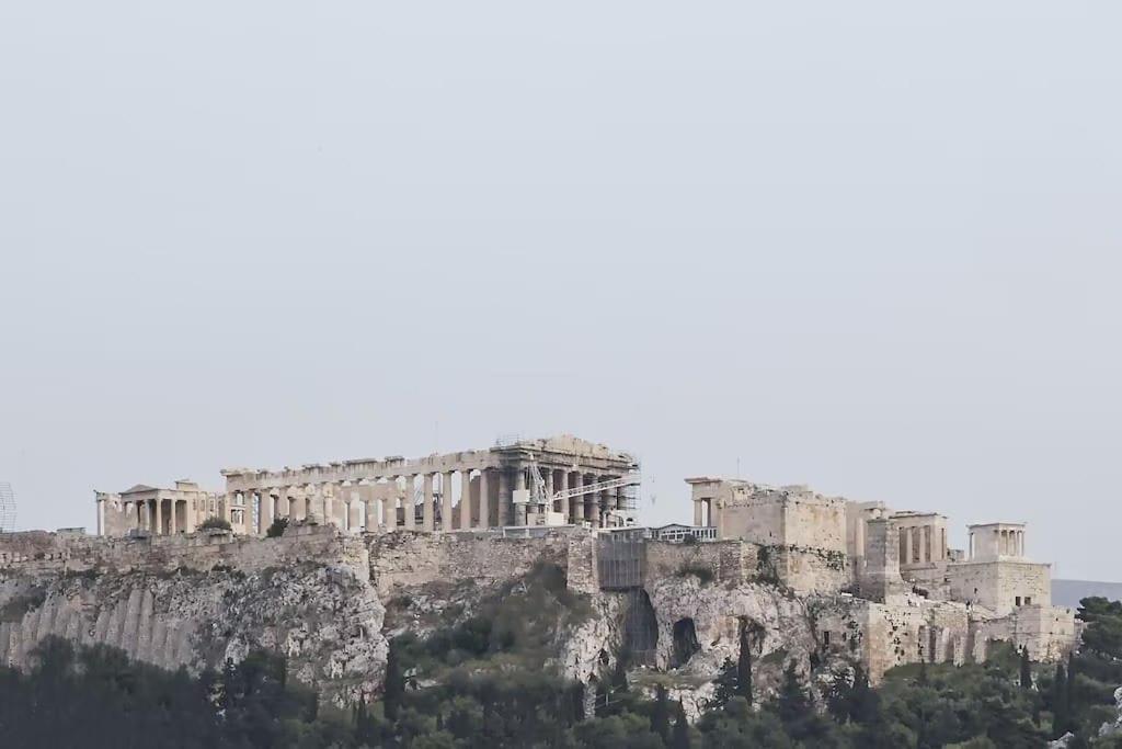 Luxury Acropolis View Duplex Penthouse In Thiseio 155M2 Athens Luaran gambar