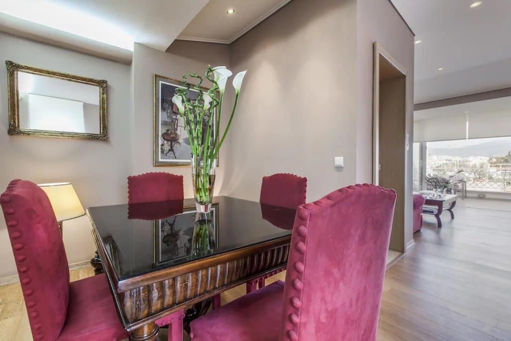 Luxury Acropolis View Duplex Penthouse In Thiseio 155M2 Athens Luaran gambar